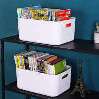桌面书籍收纳盒整理箱神器儿童玩具牛津树筐家用学生教师装放绘本