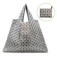 折叠便携环保购物袋大容量大号防水超市收纳袋布袋手提袋女买菜包