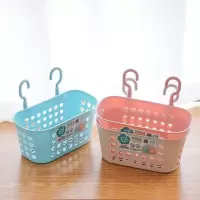 多功能收纳挂篮浴室洗漱用品挂篮厨房调味品可挂式放置篮置物架