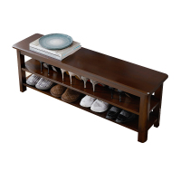 实木换鞋凳鞋柜家用门口可坐穿鞋凳简约多功能长条凳子收纳鞋架