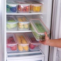 冰箱保鲜盒可沥水塑料长方形带盖果蔬盒密封食物收纳盒海鲜沥水盒