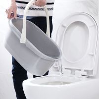 素色拖把桶储水桶长方形洗车提水桶加厚手提家用大号清洗桶