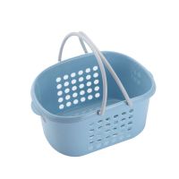 手提洗澡篮子浴室浴筐女可爱宿舍澡篮装洗漱用品杂物收纳框沐浴篮