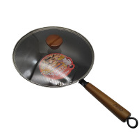 云南爱仕达精铁无涂层不锈炒锅34cm(CF34G3J)