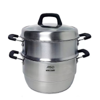 云南爱仕达蒸巧▪不串味两层蒸锅28cm(ZS28G3J)