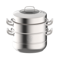 云南爱仕达蒸巧▪可收纳三层蒸锅28cm(ZS28G7Q)