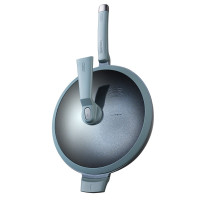 云南爱仕达魔法石·三代无油烟不粘炒锅34cm(CL34F5Q)