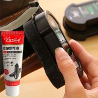 一擦即亮无色亮鞋护鞋刷子海绵鞋蜡鞋擦鞋刷擦鞋神器鞋油擦皮鞋|3个鞋擦+2个保养油