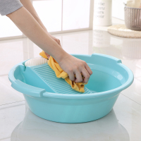 搓衣板塑料加厚衣板家用小衣服洗衣盆跪用搓衣盆带搓板洗衣板脸盆