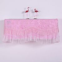 新款开机不取空调罩挂机防尘罩子卧室大1.5p匹挂式空调套室内机套|罗曼莎-粉[开机不取] 1.5-2P[92厘米以内]