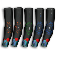 超人蜘蛛侠花臂男士夏季冰爽防晒袖套纹身骑行手臂套运动篮球护臂