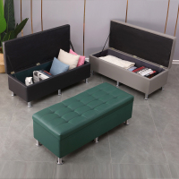 换鞋凳家用门口鞋柜服装店沙发长方形床尾收纳凳子储物可坐长条凳