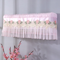 空调防尘罩室内套卧室开机不取1.5匹p奥克斯挂式挂机|锦绣-粉色(挂机罩) 开机不取1-1.5p(长80cm长内)通