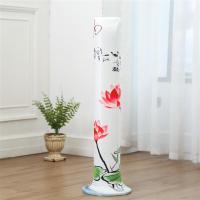 塔扇防尘罩圆柱形电风扇保护套艾美特塔扇罩立式风扇罩子|青莲(小号)