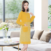 韩版成人全身罩衣纯棉薄款夏天透气超薄围裙家用厨房长袖防水防油