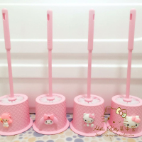 可爱卡通卫生间厕所马桶刷kt猫美乐蒂双子星厕所刷子|单独刷子没有底座店铺关注