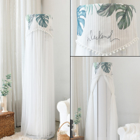 开机不取空调罩套立式空调防尘罩圆柱形柜机圆形北欧风|开机不取|双层防尘|龟背叶 鲸/先行者/M刻(B)