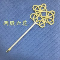 晒被子的藤被拍灰尘拍被拍打器羽绒棉被藤条除尘拍家用掸子除尘掸|两股六花(无赠品)
