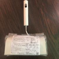 地毯清洁纸 衣物除尘宠物粘毛滚筒滚轮替换装替换芯|滚筒(附带一卷纸)