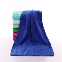 美容院理发店包头专用干发毛巾发廊美容美发吸水logo毛巾批發|蓝色加厚[10条装] 35x75cm