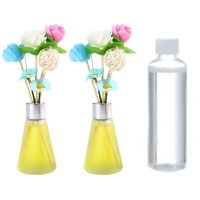 空气清新剂卫生间香薰卧室少女室内香薰厕所除臭家用香薰精油香水|新款2瓶+100ML补充液(巨划算 柠檬[驱蚊驱虫]浓香