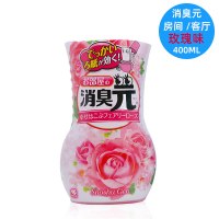 日本消臭元空气清新剂室内家用香水卫生间厕所除臭剂车载|房间用[玫瑰味]