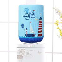 田园蕾丝饮水机罩子布艺饮水机套两件套水桶罩防尘罩盖布现代简约|藕色航海日记 饮水机罩