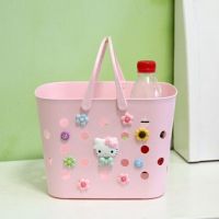 塑料小超市购物篮洗漱沐浴室用品筐儿童玩具收纳手提菜篮子