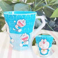 卡通防摔刷牙杯小学生女孩牙缸宝宝儿童小孩杯子洗漱|叮当微笑站立手柄