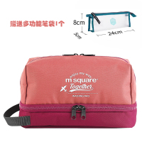 旅行洗漱包化妆收纳便携套装女男士干湿分离防水出差旅游