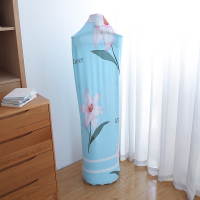 挂烫机防尘罩家用双杆单杆熨烫机蒸汽熨斗挂机布艺防尘套子通用款|百合[改款加长]