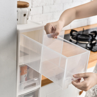16cm日式透明夹缝收纳柜缝隙置物架卫生间冰箱侧柜厨房浴室置物架