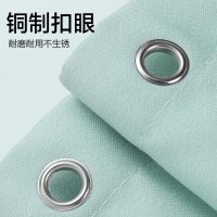 北欧浴室浴帘套装免打孔卫生间洗澡帘门帘窗帘隔断帘涤纶卡通帘子
