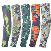 防晒手袖护臂冰丝袖套夏季迷彩手套护袖男士手袖户外防紫外线套袖