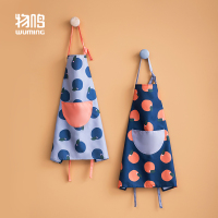 厨房围裙防水防油女时尚工作家用大人小清新日系韩版可爱裙子