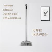庭院硬毛大单个室外马路环卫笤帚加长加大家用户外大扫帚