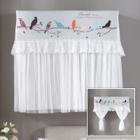 防直吹空调罩挂机开机不取遮风板挂式防尘罩月子挡风帘防风套|爱情鸟 空调长80cm以内可用