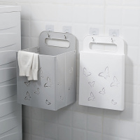 浴室壁挂脏衣服收纳筐 可折叠换洗衣物洗衣篮家用塑料衣篓脏衣篮