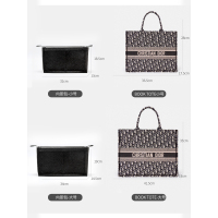 book tote内胆包内衬托特 购物袋拉链收纳撑形包中包内袋