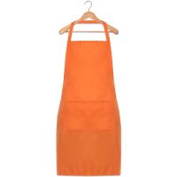 围裙印logo印字广告餐厅饭店时尚薄款工作服订做礼品厨房围兜