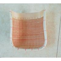 柳条簸箕柳编竹编白色红色竹编制品家用竹筐大小号农用老式|红色42*37