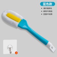 鞋刷子不伤鞋家用软毛鞋刷洗鞋专用清洁刷多功能洗衣刷衣服神器|不伤鞋刷子-蓝色
