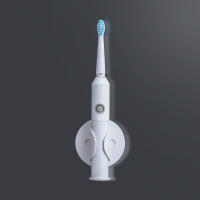 电动牙刷架壁挂免打孔吸壁式收纳置物架自动弹性夹持牙刷座|牙刷架