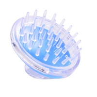 洗头刷神器刷子大人按摩梳男女士梳子头部洗发硅胶圆洗头发抓头器|蓝色