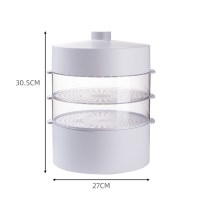 保温菜罩饭菜透明食物罩家用防尘餐桌保暖饭罩子剩饭剩菜盖菜神器|4层白色[食品级材质叠加更方便]