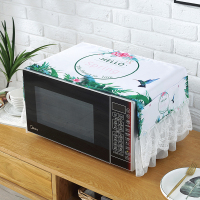 北欧微波炉防水防尘盖布烤箱盖巾厨房防油格兰仕微波炉罩通用|春天 上下门/单开门冰箱罩
