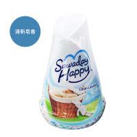 日本固体空气清新剂卧室厕所卫生间除味家用室内持久留香|天蓝色-清新皂香