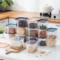 厨房冰箱收纳盒保鲜食品收纳盒冰箱鸡蛋盒食品级日本带把手储物盒