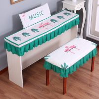 印花电子琴罩防尘罩雅马哈61键卡西欧电子琴盖布电钢琴罩套88键|火烈鸟 61键电子琴(96*40cm无谱架)