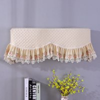 空调罩套挂式挡风内机开机不取防直吹遮风帘挂机空调套防尘罩|海洋之星-黄 全包1.5P长86CM